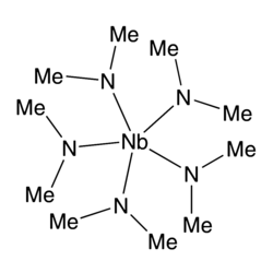 Pentakis(dimethylamino)niobium Chemical Structure